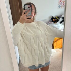 White sweater